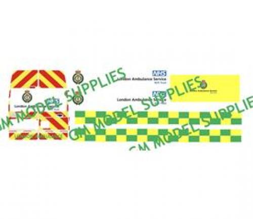 Transit LWB Decal Conversion Kit 'London Ambulance Livery'